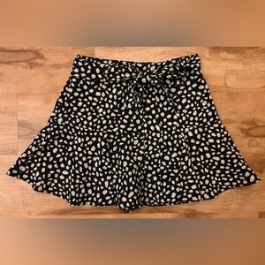 kith & kin spotted skirt with belt tie - Size M